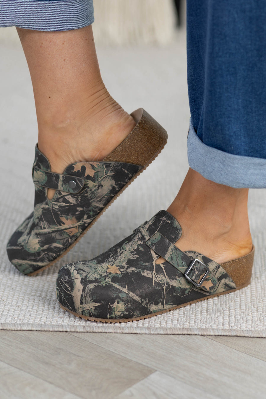 MIA Camo Platform Clog