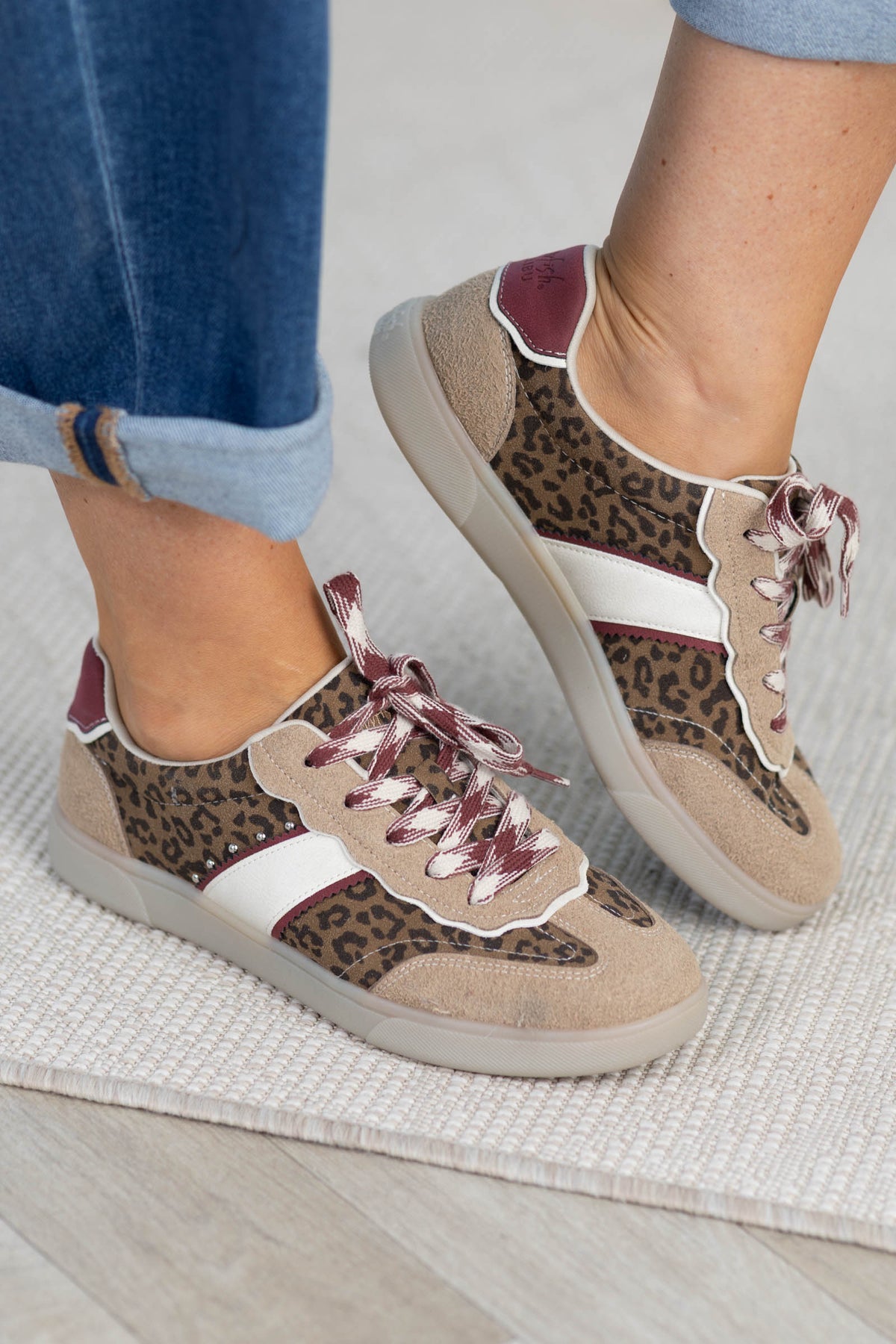 Blowfish Leopard Colorblock Sneaker