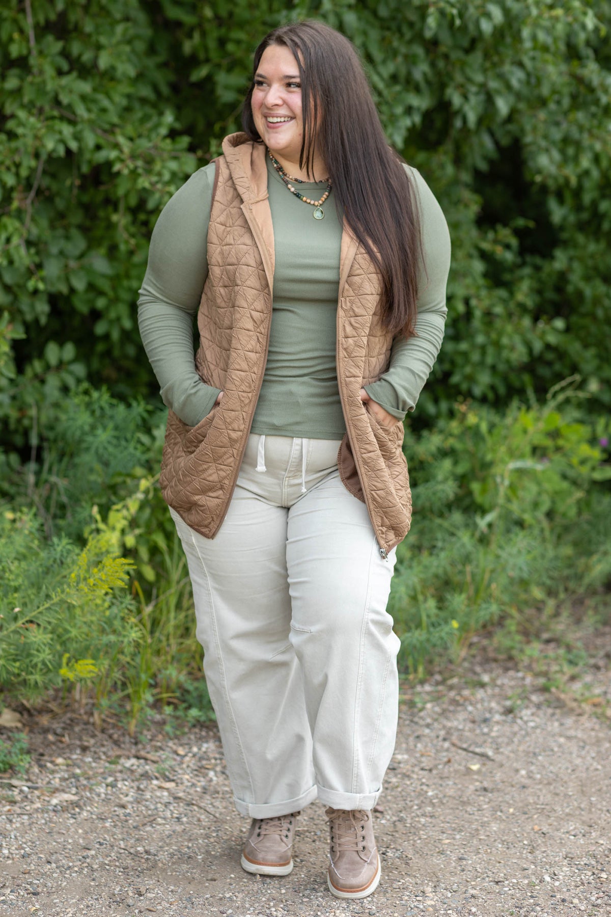 Over The Top Quilted Vest by Filly Flair