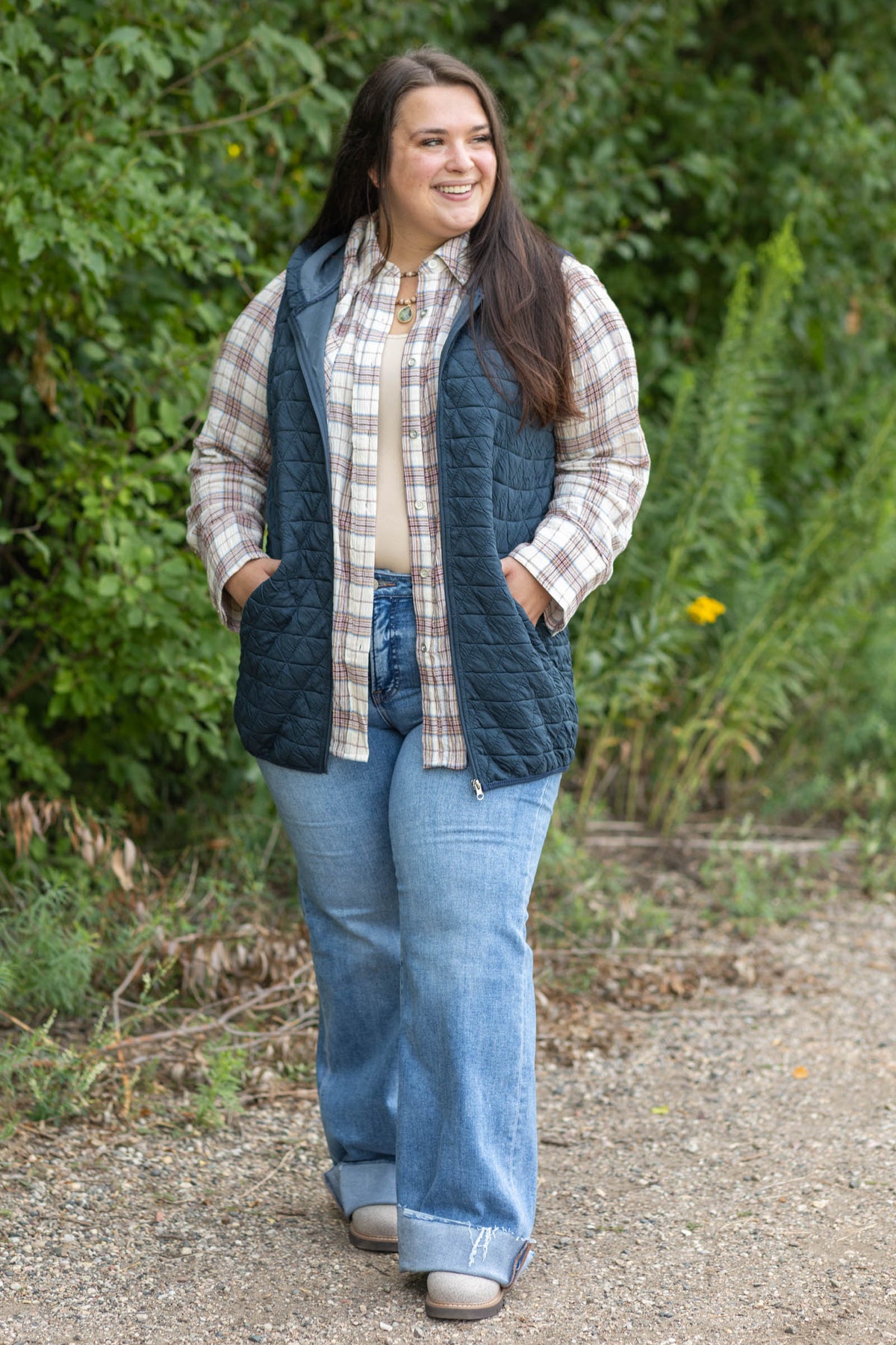 Over The Top Quilted Vest by Filly Flair