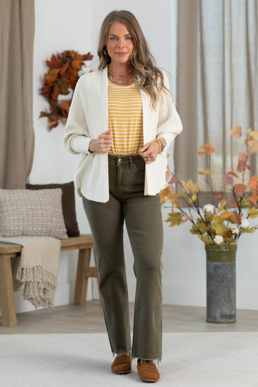 Mica High Rise Tummy Control Straight Ankle Jeans