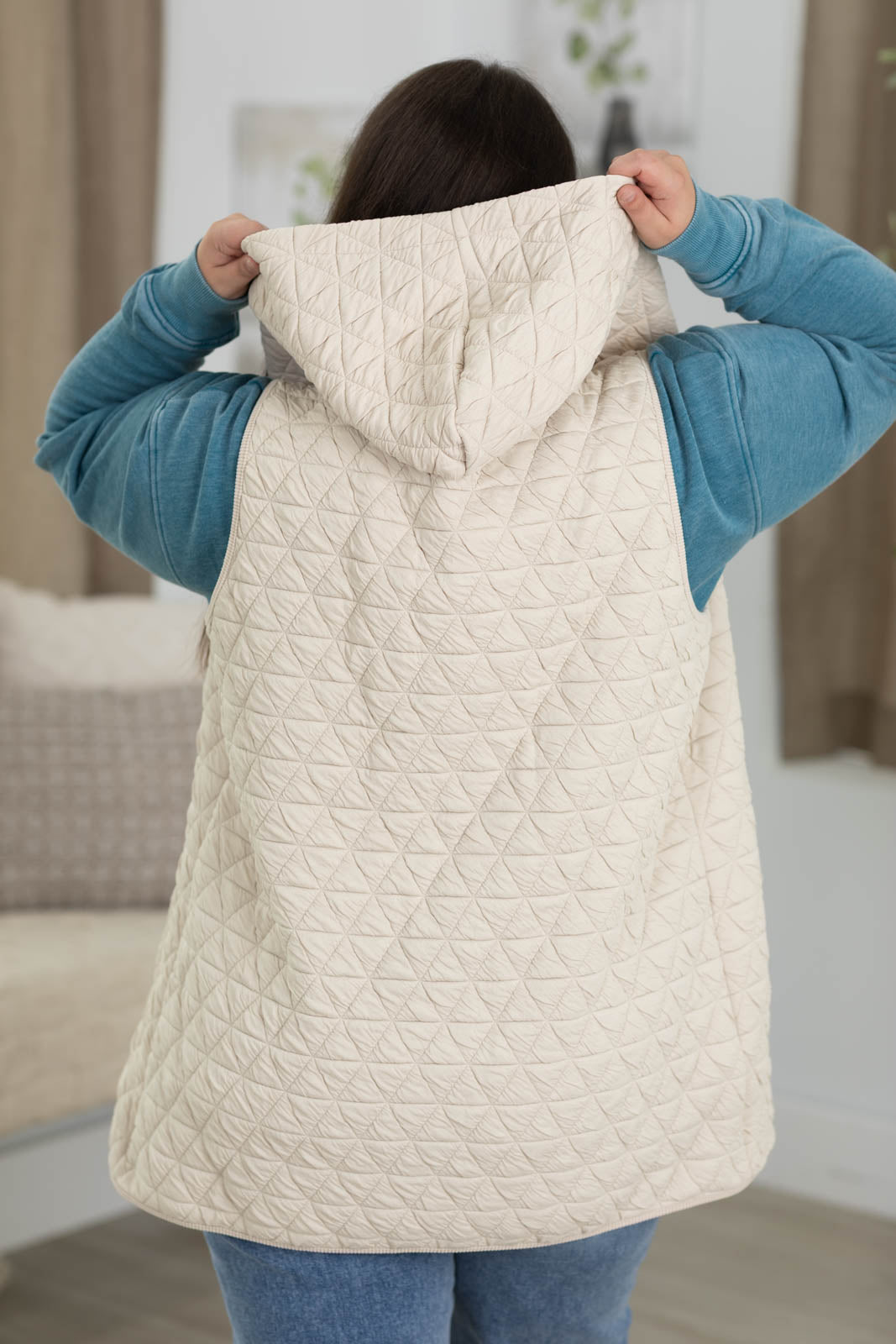 Over The Top Quilted Vest by Filly Flair