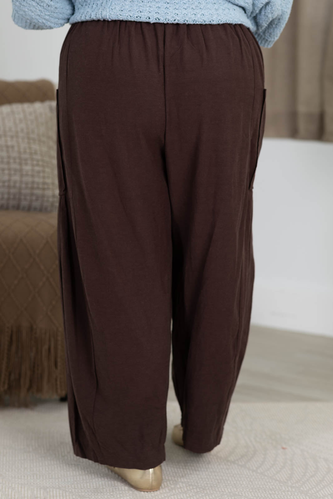 Cotierra x Filly Flair Easy Waist Relaxed Fit Pants with Pockets