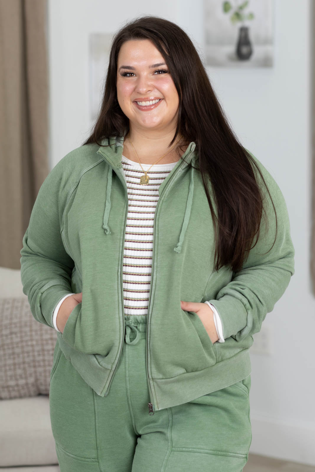 Cozy Campfire Full Zip Hoodie