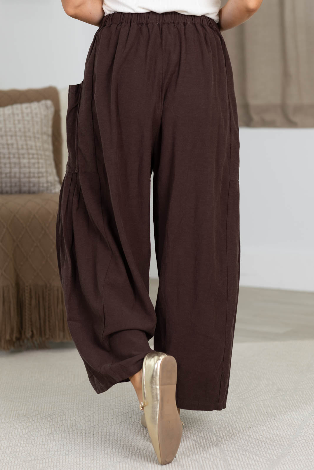Cotierra x Filly Flair Easy Waist Relaxed Fit Pants with Pockets