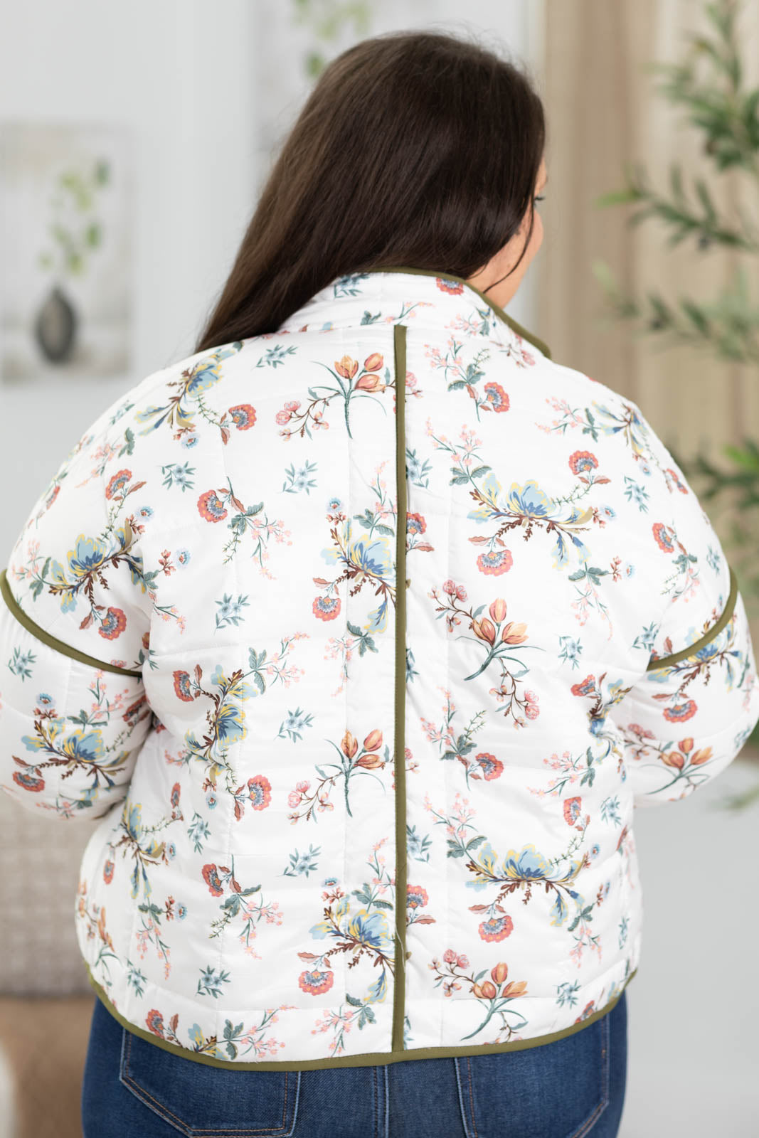 Heartland Bloom Quilted Floral Print Jacket by Filly Flair