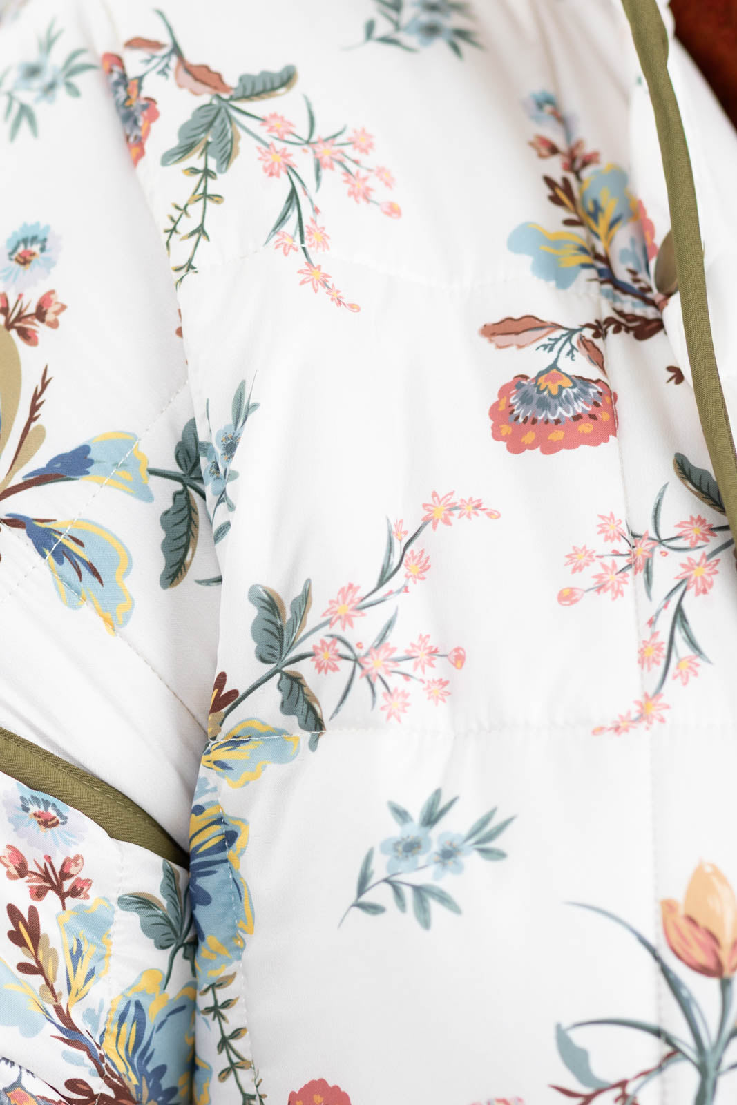 Heartland Bloom Quilted Floral Print Jacket by Filly Flair