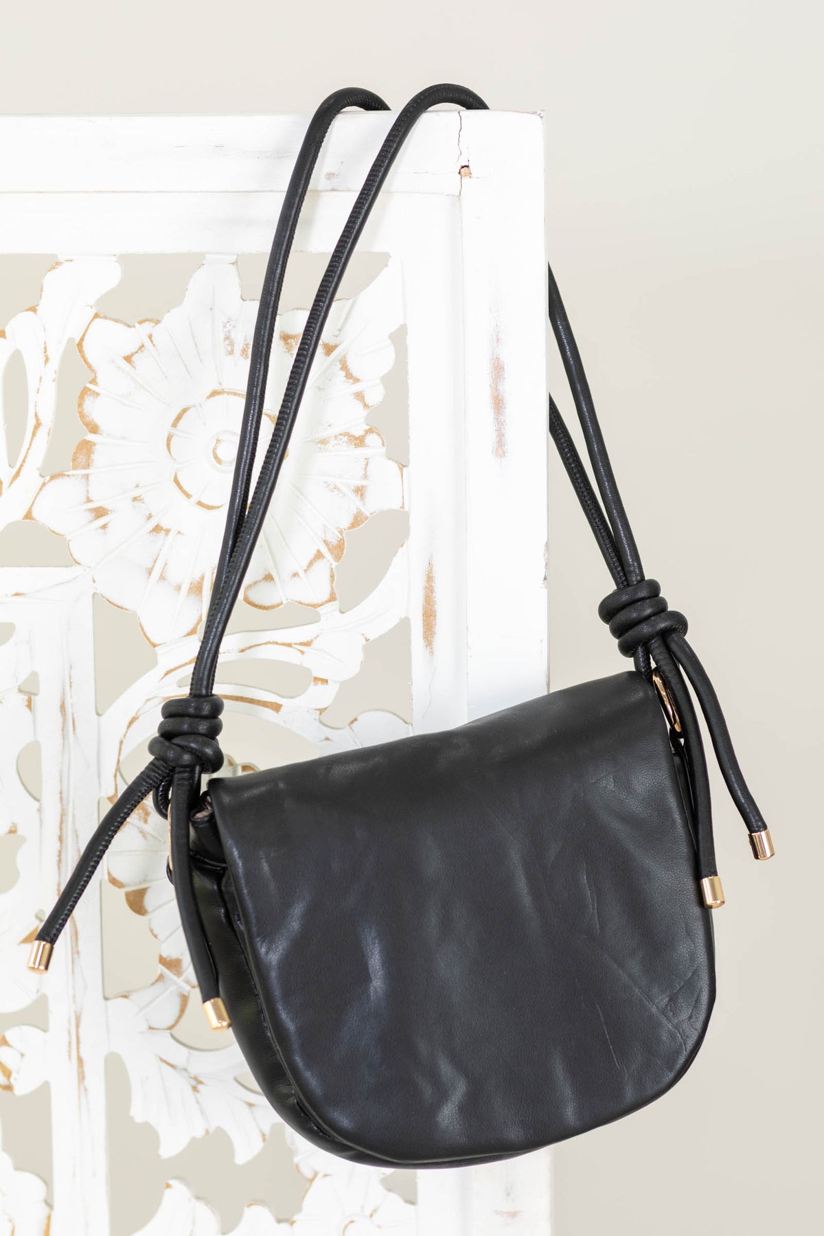 Knotted Shoulder Bag