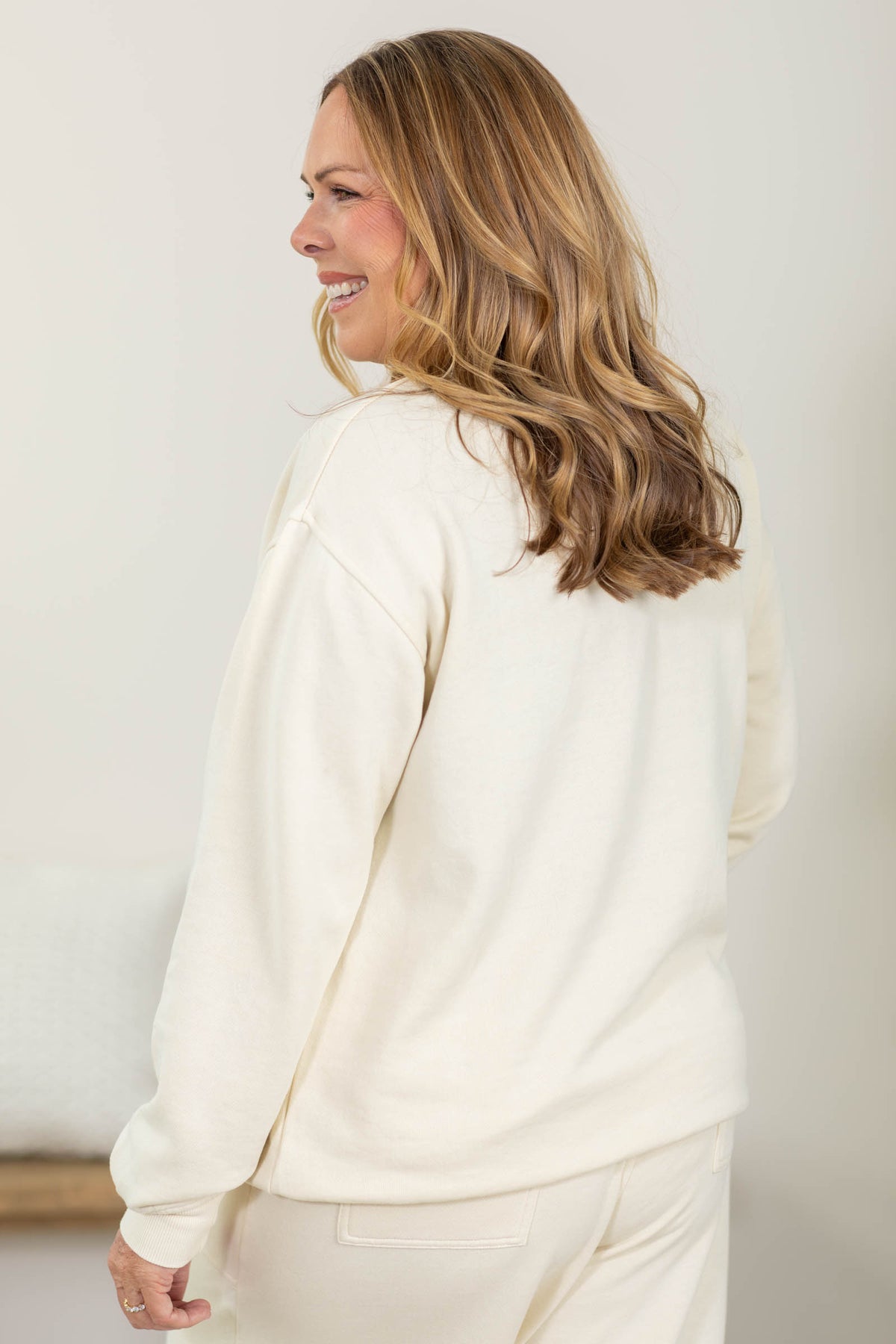 Cozy Campfire V-Neck Sweatshirt