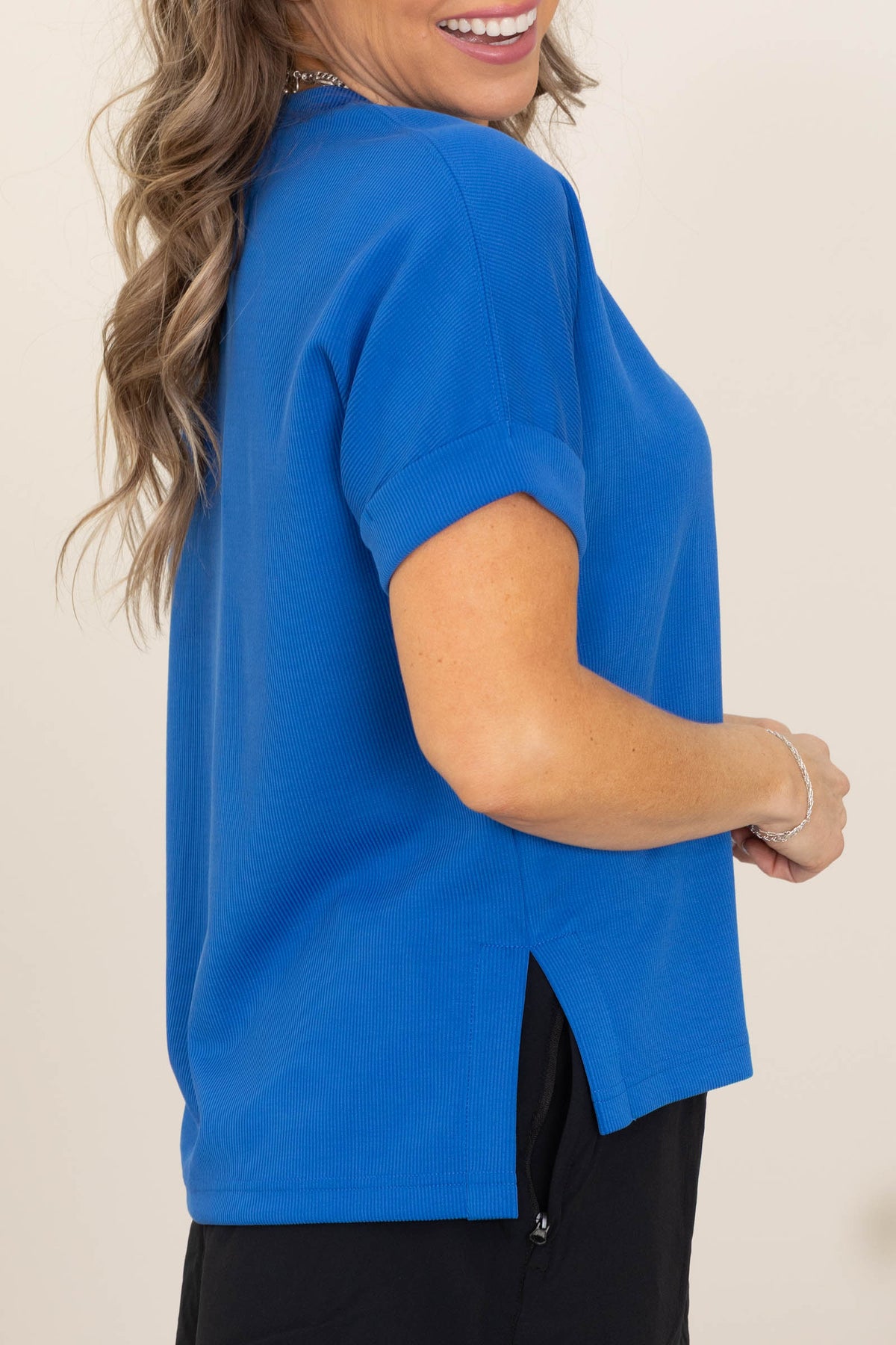 Luxe Rib Lounge Knit Tees