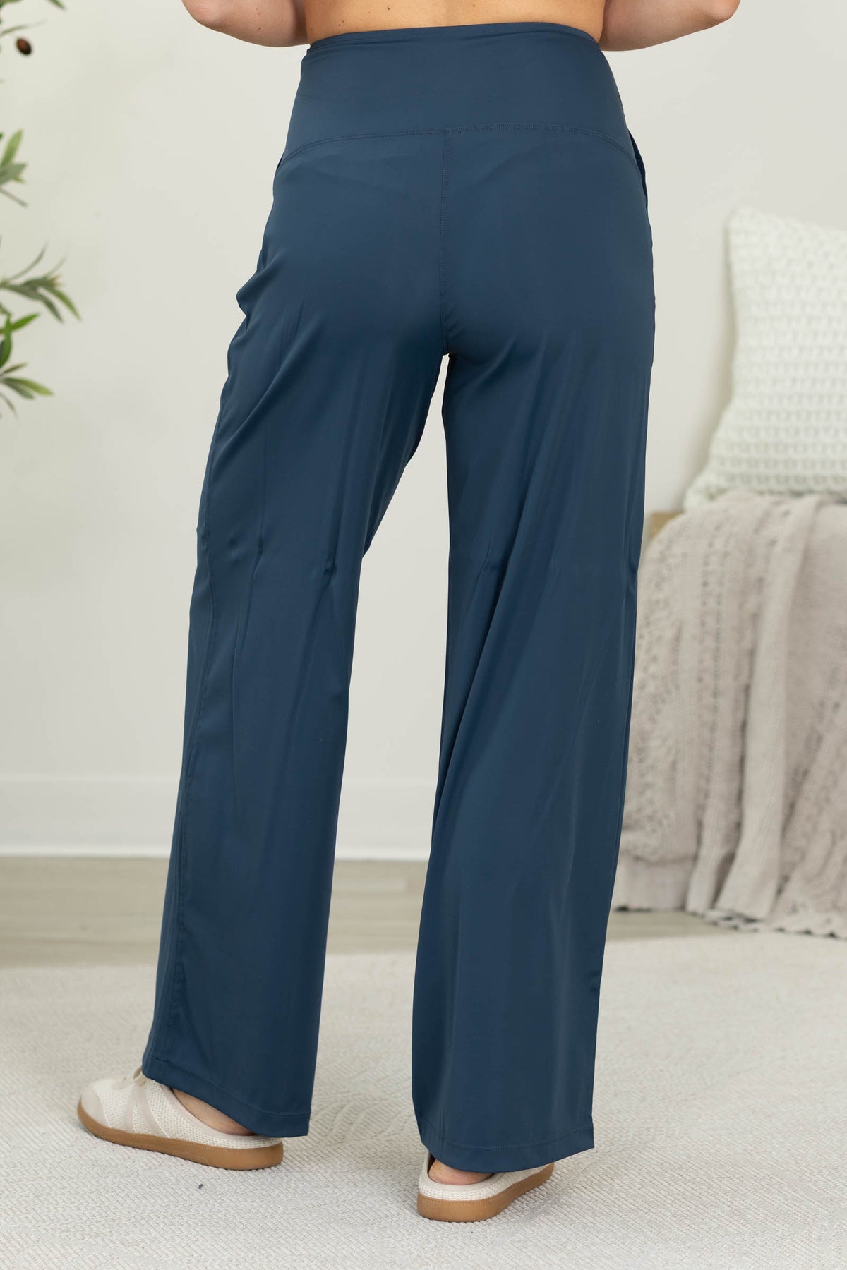 FlexFlow Pleated Front Wide Leg Pants