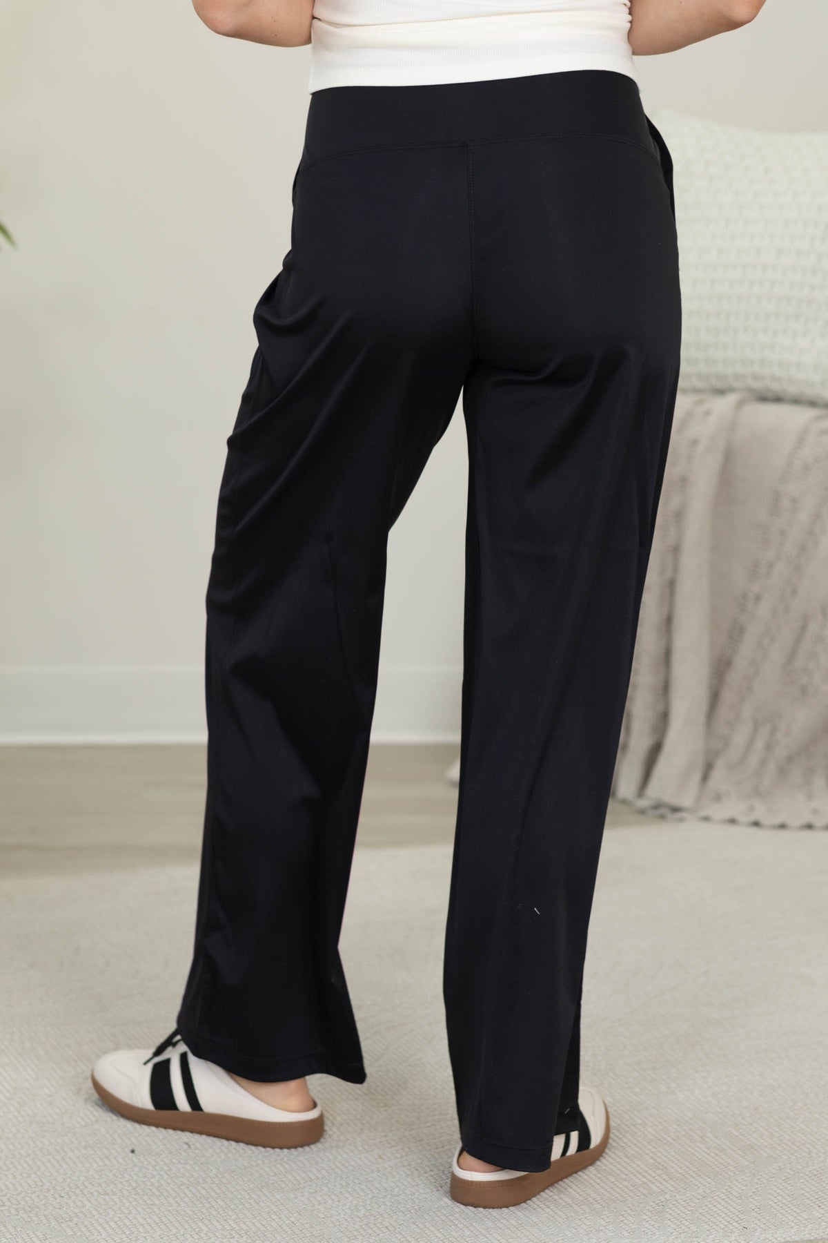 FlexFlow Pleated Front Wide Leg Pants