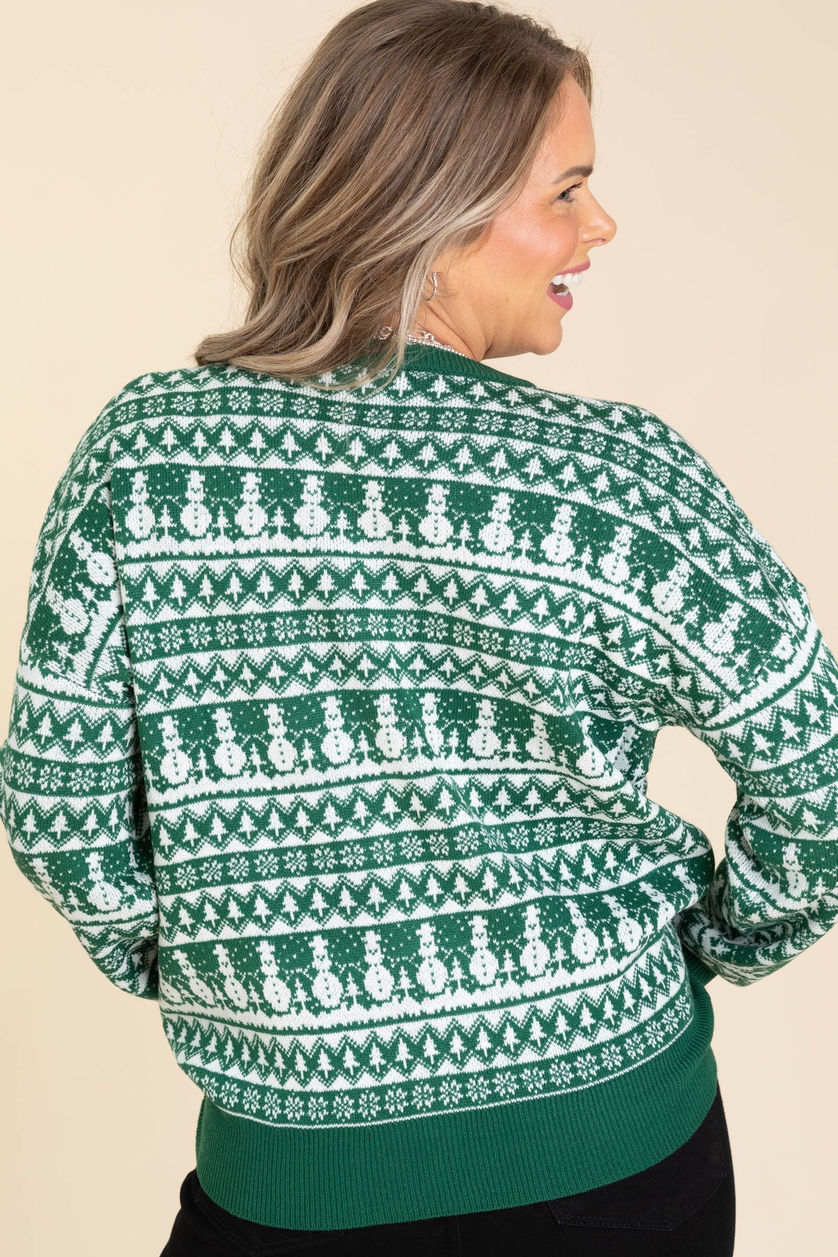 Evergreens And Snowflakes Fair Isle Sweaters