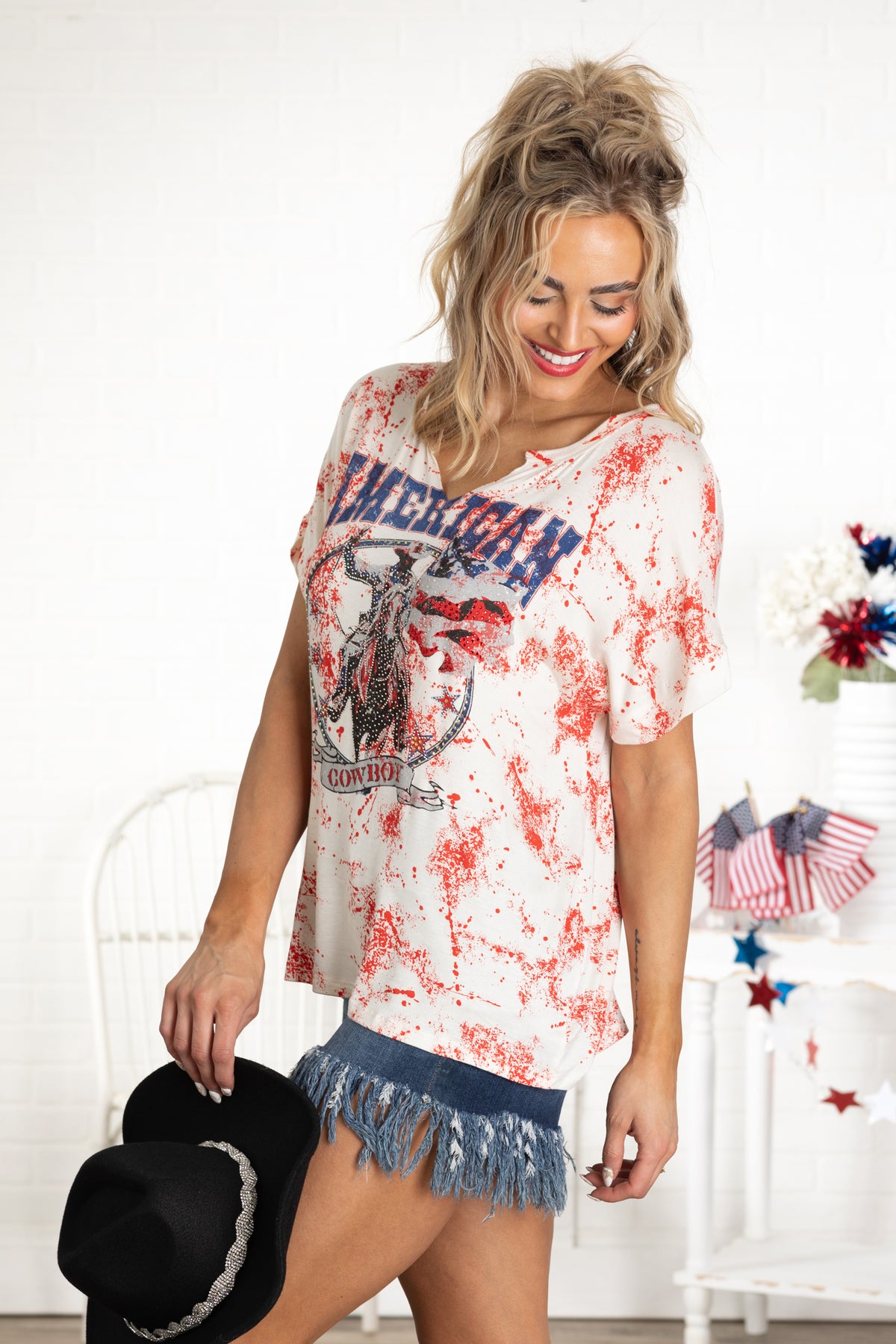 American Short Sleeve Graphic Tee