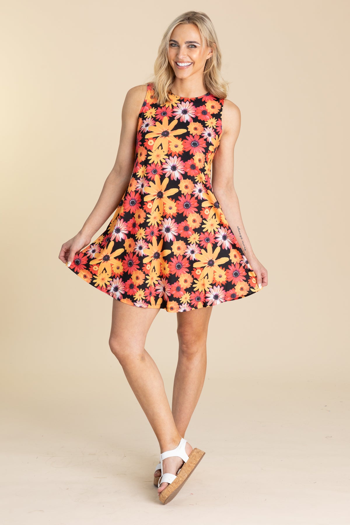Beauty In Bloom A-Line Dress