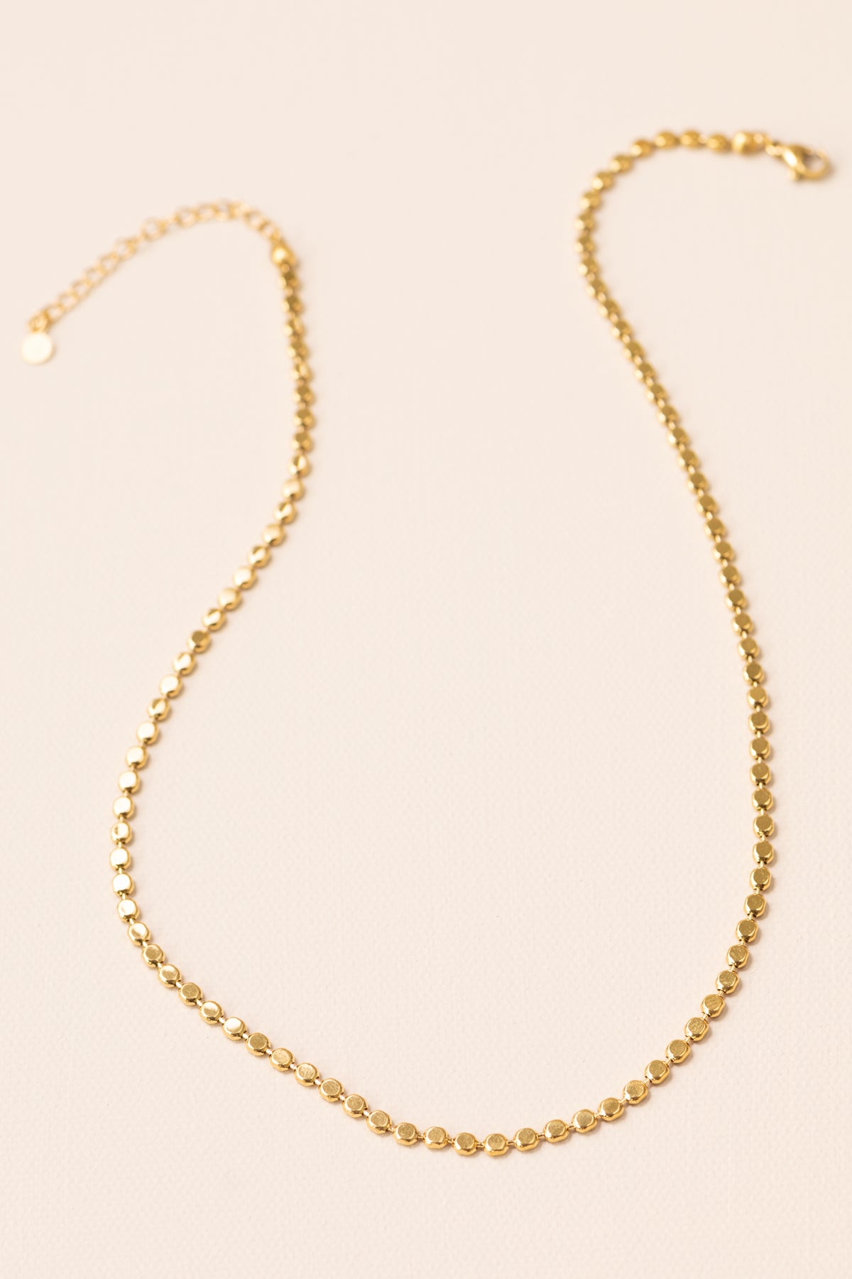 Sequin Dot Necklace