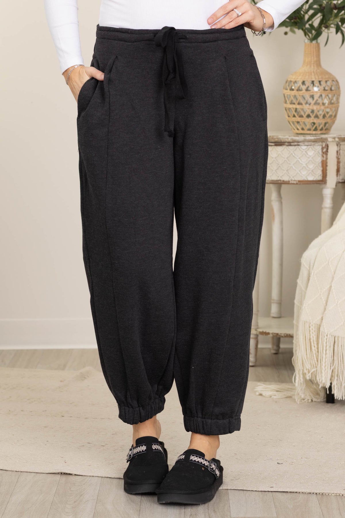 Risen Relaxed Wide Leg Joggers