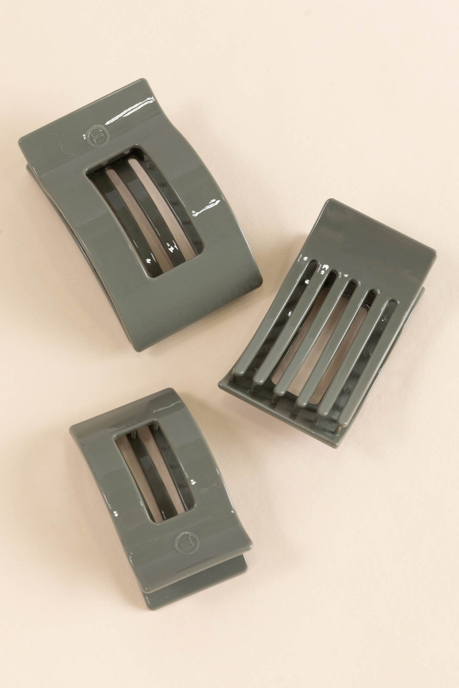 Fall Collection Flat Rectangle Hair Clips