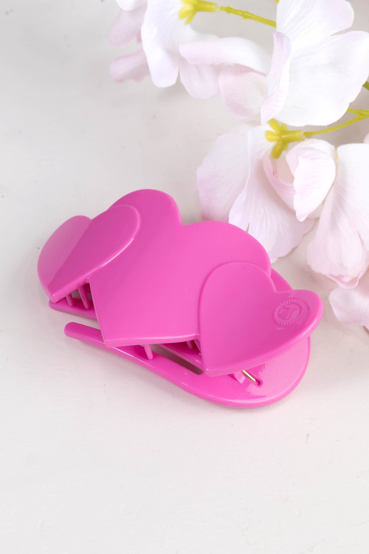 Teleties Heart to Heart Flat Hair Clip