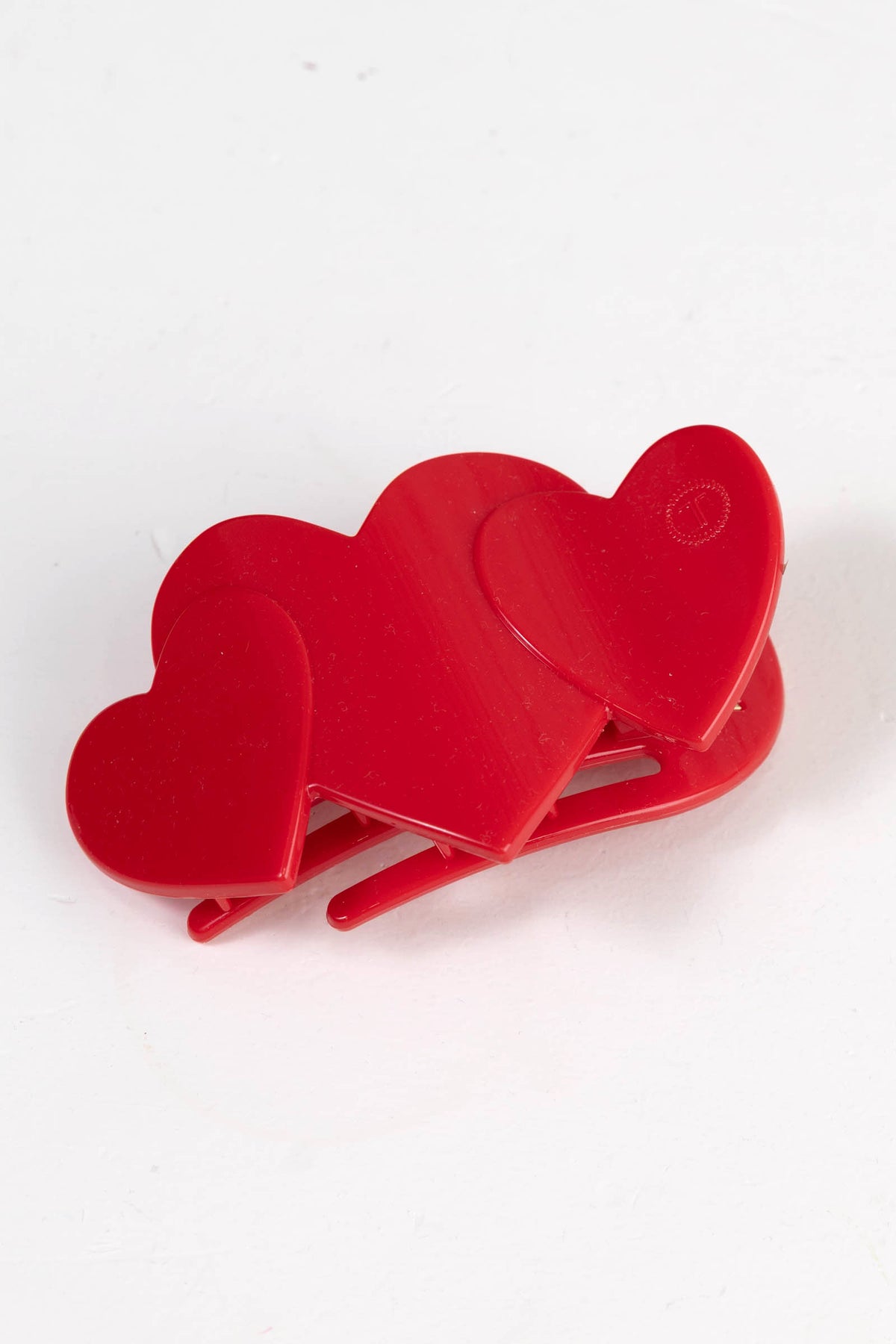 Teleties Heart to Heart Flat Hair Clip