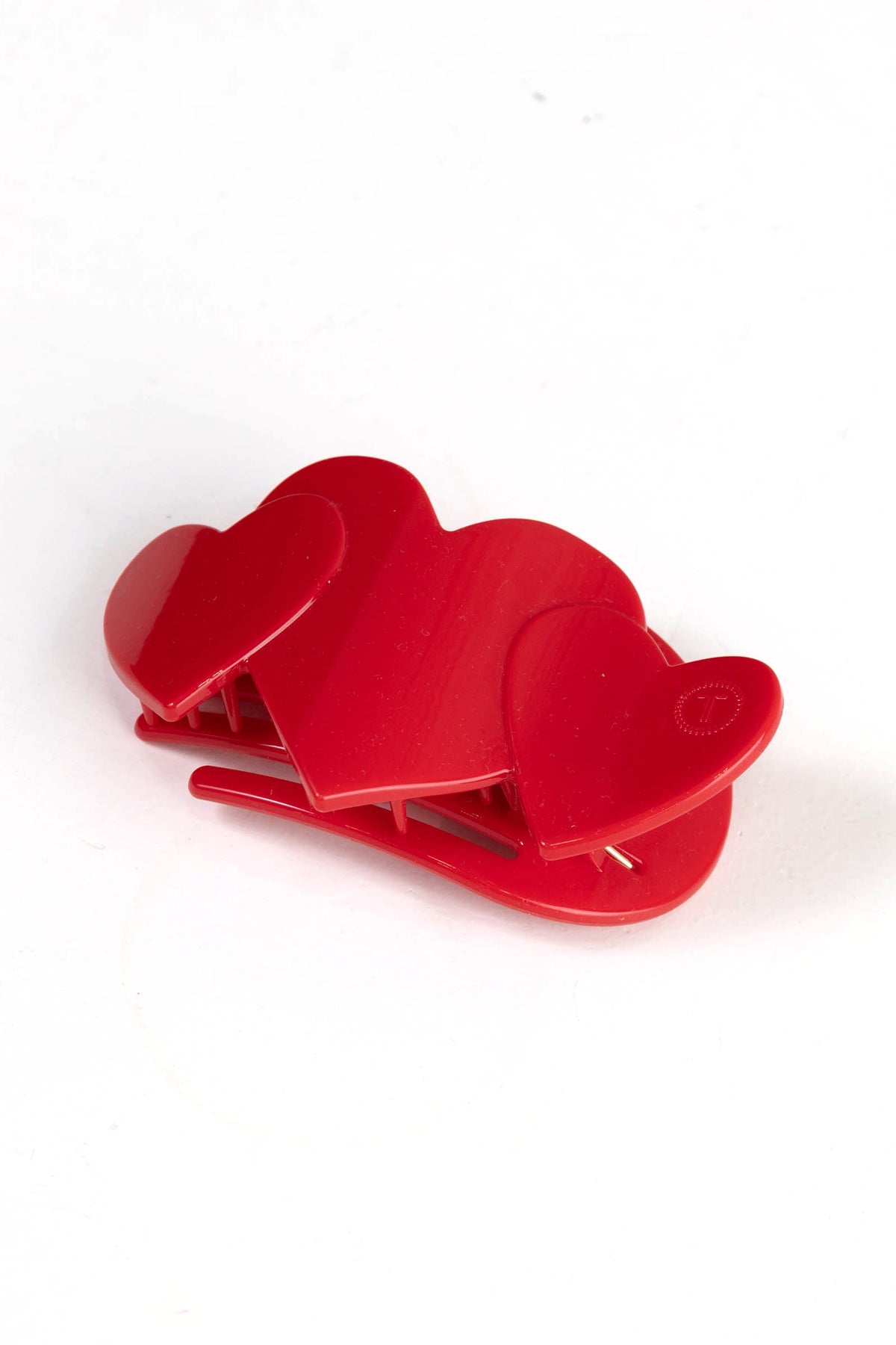 Teleties Heart to Heart Flat Hair Clip