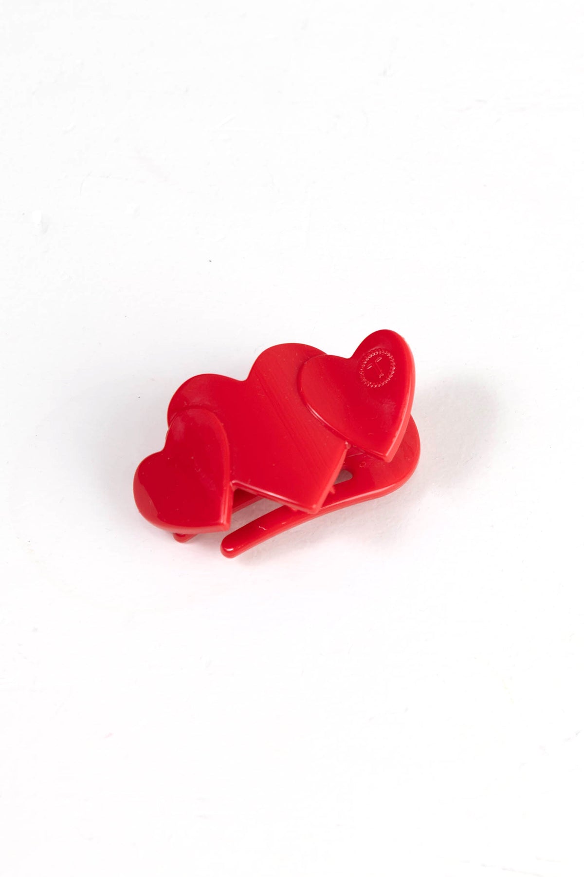 Teleties Heart to Heart Flat Hair Clip