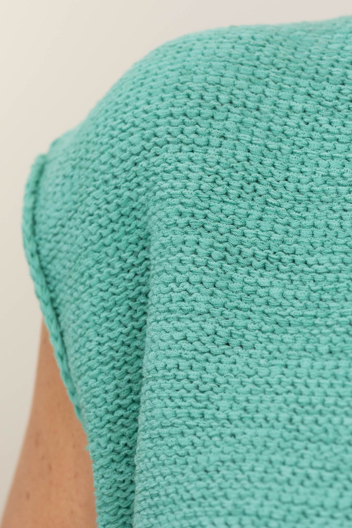 Oversized Lightweight Crewneck Sweater Vest