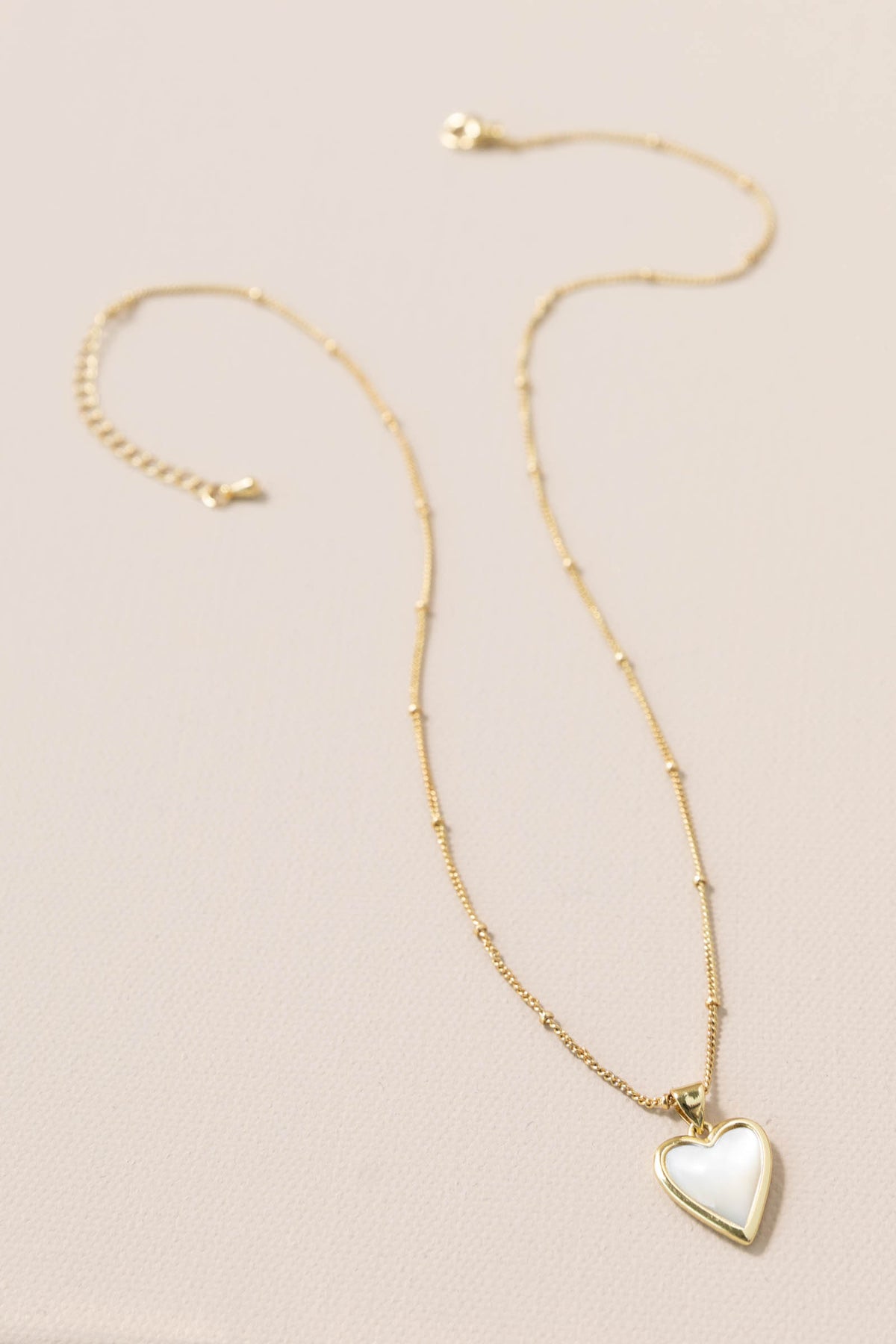 Opal Heart Necklaces